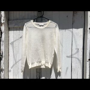 SOLD Sandro Paris Mesh Sweater